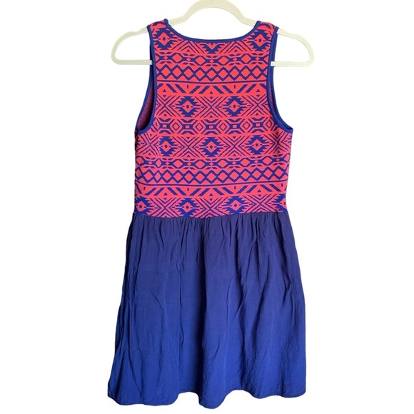 Anthropologie Skies Are Blue women’s blue tank dress size Large Petite boho - Picture 3 of 13